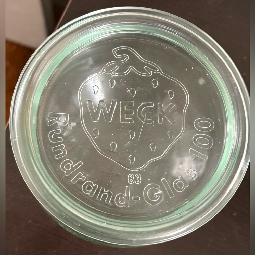 Weck Glass Jar with Lid